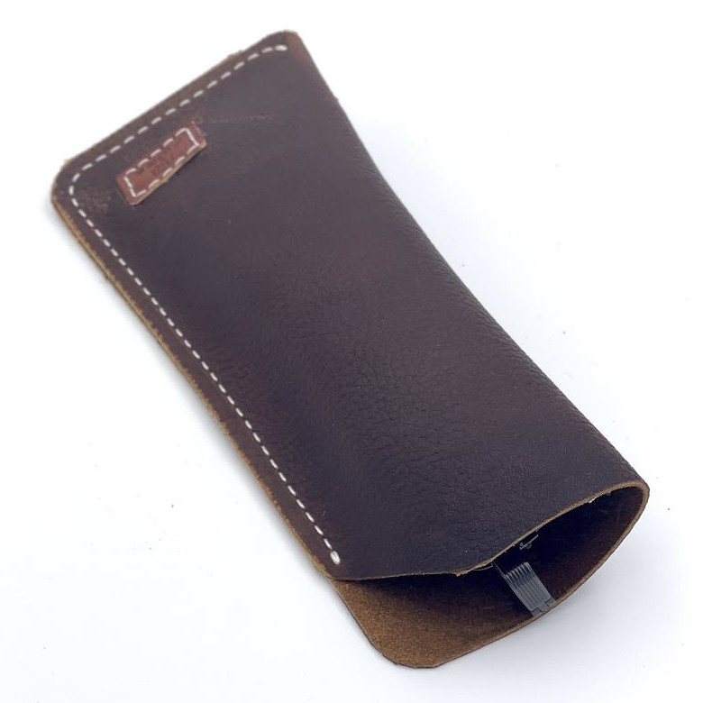 Eyeglass Leather pouch/case - Personalized — NOT RATIONAL
